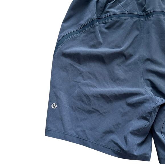 LULULEMON Men's Pace Breaker Short 7in. LL Navy Texas Longhorns Small NWOT - Picture 6 of 6